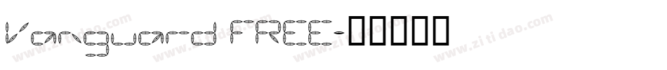 Vanguard FREE字体转换